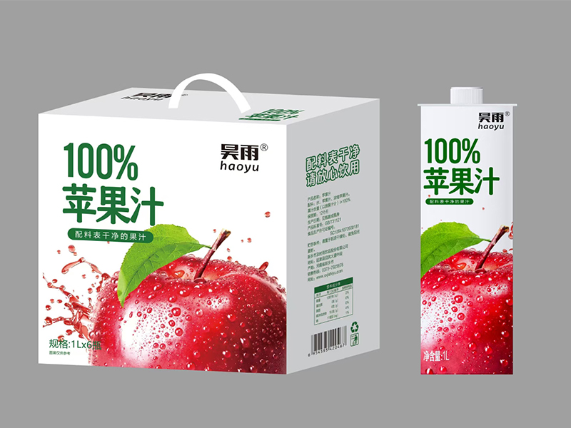 百分百蘋(píng)果汁1L